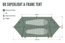 Load image into Gallery viewer, DD SuperLight - A-Frame Tent