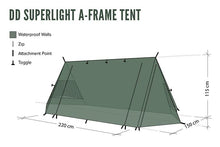 Load image into Gallery viewer, DD SuperLight - A-Frame Tent
