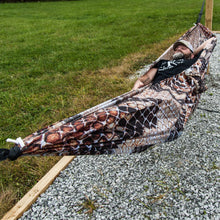Load image into Gallery viewer, Double Wide Scout Camping Hammock - Snake Skin
